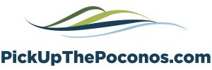 Pick Up the Poconos logo against a white background.